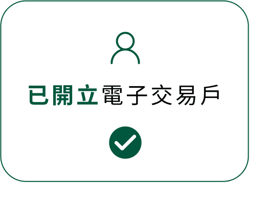 已開立電子交易戶