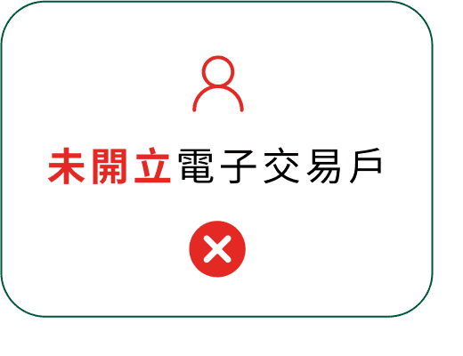 未開立電子交易戶
