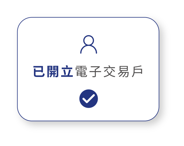 已開立電子交易戶